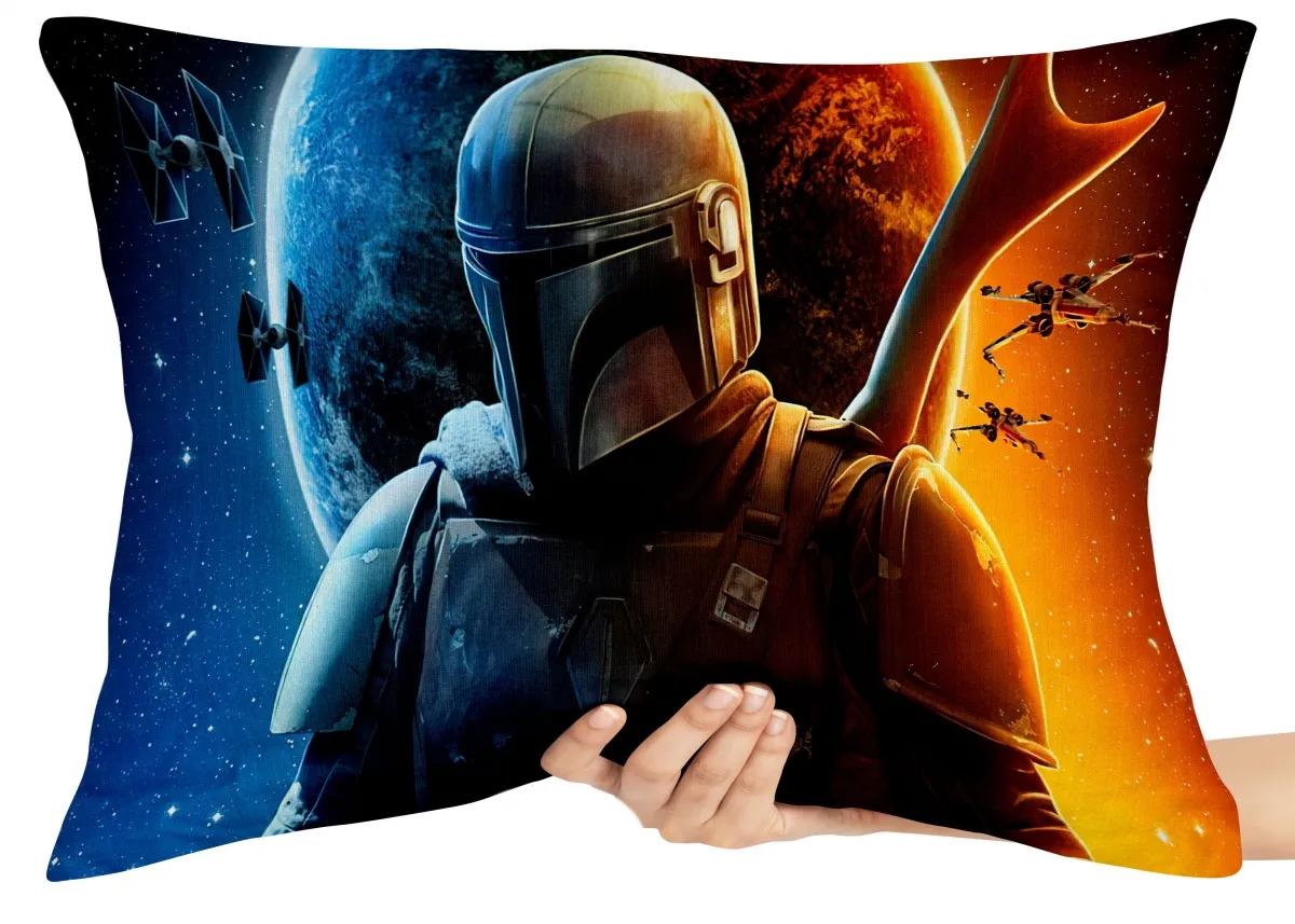 Almofada Gigante para sofá puff sala Mandalorian star wars Imagem