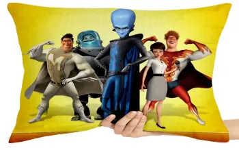 Almofada Gigante para sofá puff sala Megamente todos personagens