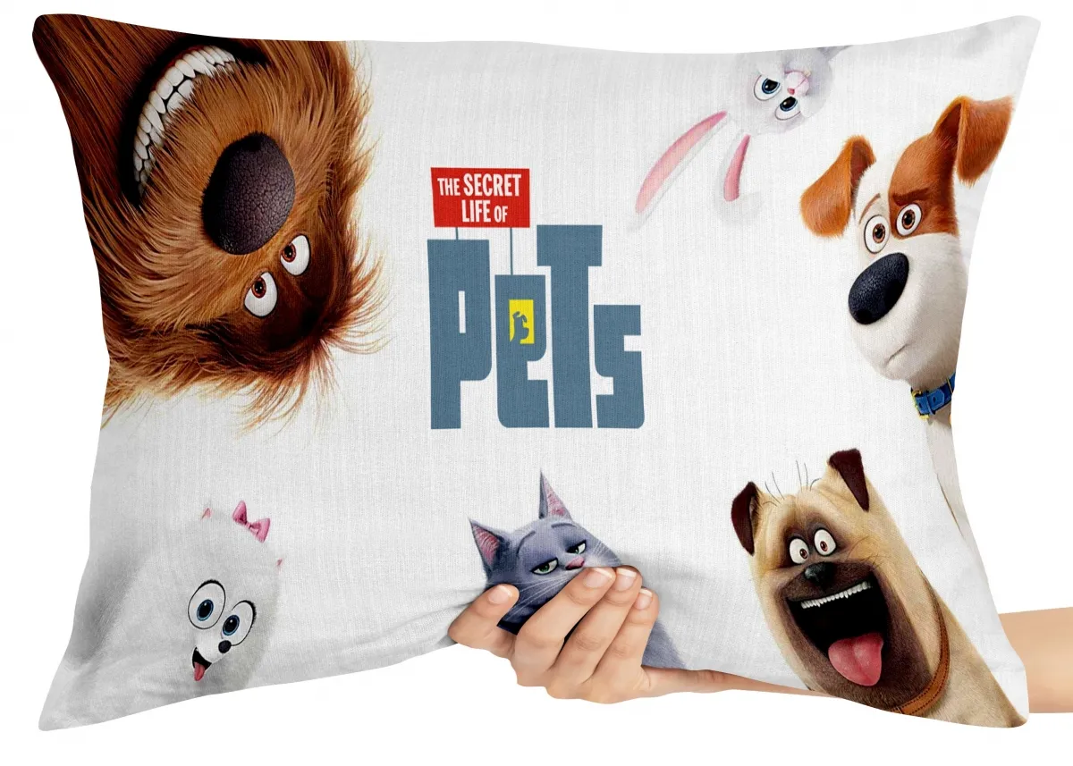 Almofada Gigante para sofá puff sala Pets movie cachorro gato