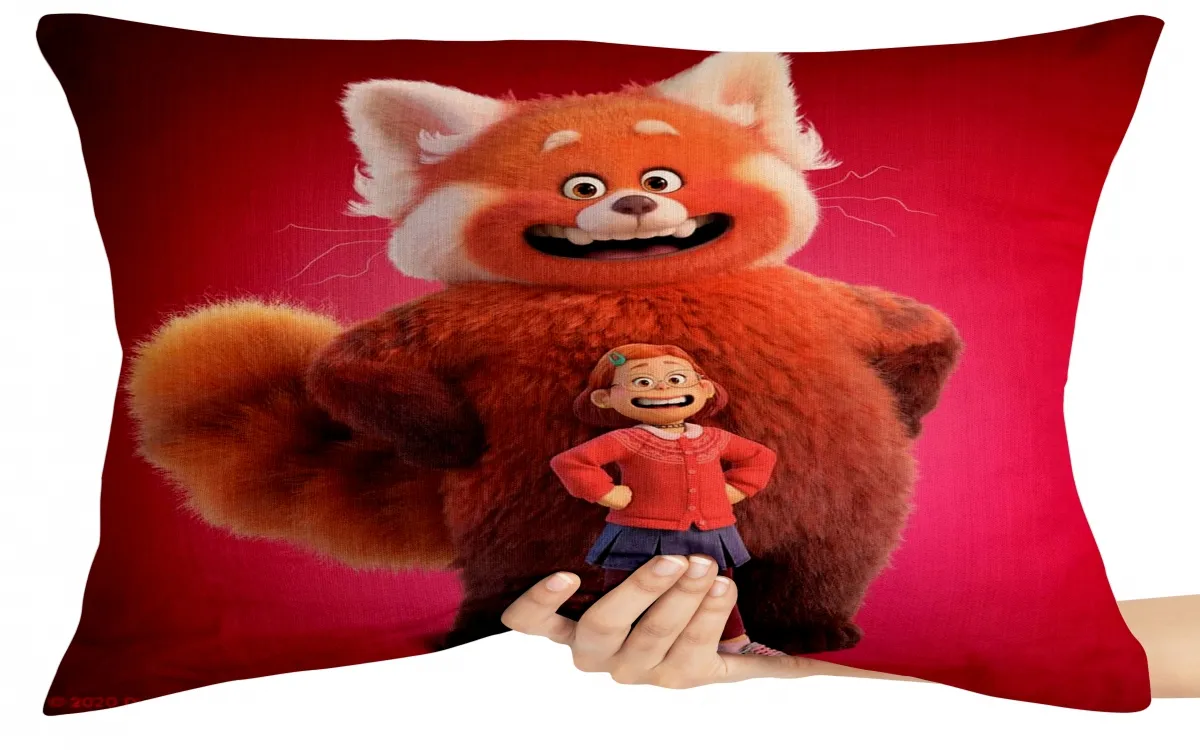 Almofada Gigante para sofá puff sala Red Disney