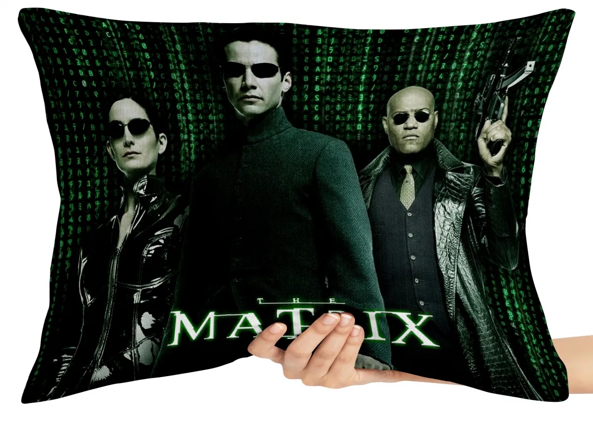 Almofada Gigante para sofá puff sala The Matrix filme neo Imagem