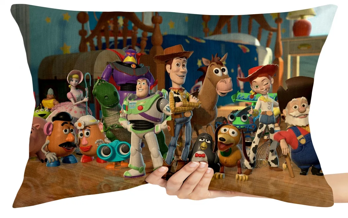 Almofada Gigante para sofá puff sala Toy Story completo