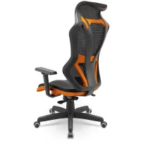 Poltrona Gamer Vizon DZ  Tela Square cor Preta  Mecanismo Relax com Base Giratória e Braços Reguláveis 3D - Foto 8