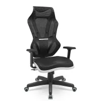 Poltrona Gamer Vizon DZ  Tela Square cor Preta  Mecanismo Relax com Base Giratória e Braços Reguláveis 3D - Foto 11
