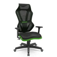 Poltrona Gamer Vizon DZ  Tela Square cor Preta  Mecanismo Relax com Base Giratória e Braços Reguláveis 3D - Foto 15