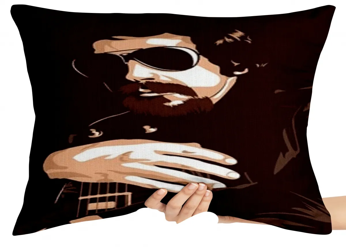 Almofada Gigante para sofá puff sala Toca Raul Seixas Rei Do Rock Brasileiro