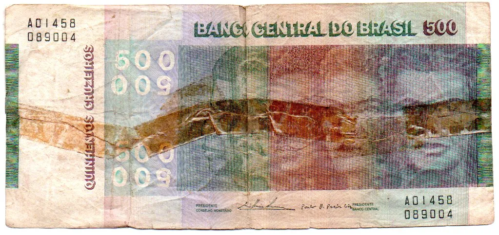 C149 - 500 Cruzeiros - Etnias / Raças - Data: 1972 - UTG