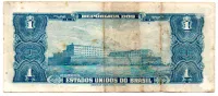 C009 - 1 Cruzeiro - 1° Estampa - Série 651 - Autografada / Assinada a Mão - Marquês de Tamandaré - Data: 1944 - BC - Foto 2