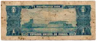 C009 - 1 Cruzeiro - 1° Estampa - Série 542 - Autografada / Assinada a Mão - Marquês de Tamandaré - Data: 1944 - UTG - Foto 2