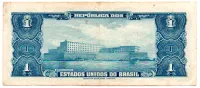 C009 - 1 Cruzeiro - 1° Estampa - Série 387 - Autografada / Assinada a Mão - Marquês de Tamandaré - Data: 1944 - MBC/Sob - Foto 2