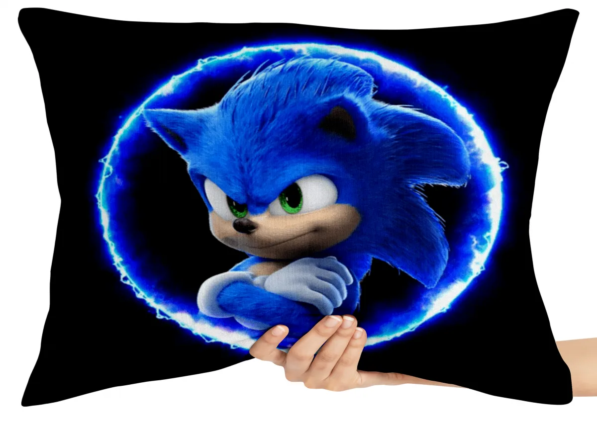 Almofada Gigante para sofá puff sala Sonic círculo Imagem