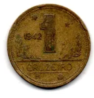 1942 - 1 Cruzeiro - Moeda Brasil