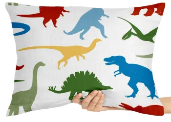 Almofada Gigante para sofá puff sala Dinossauros rex Safari