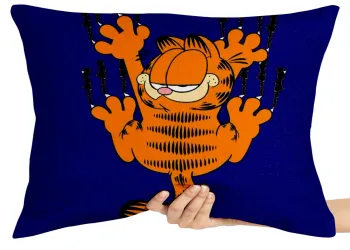 Almofada Gigante para sofá puff sala Garfield unhas gato gatinho