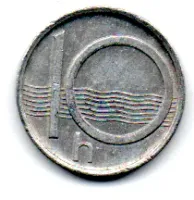 República Tcheca - 1995 - 10 Haleru - Foto 2