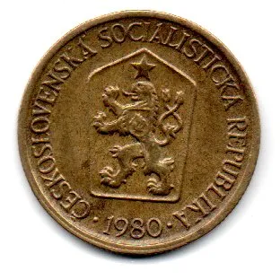 Tchecoslováquia - 1980 - 1 Koruna