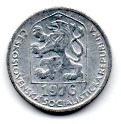 Tchecoslováquia - 1976 - 10 Haleru