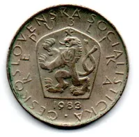 Tchecoslováquia - 1983 - 5 Korun