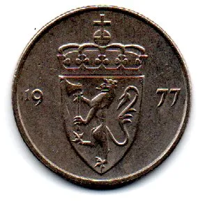 Noruega - 1977 - 50 Ore