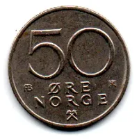 Noruega - 1977 - 50 Ore - Foto 2