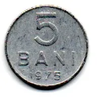 Romênia - 1975 - 5 Bani