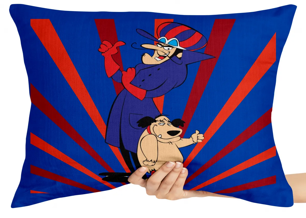 Almofada Gigante para sofá puff sala Dick Vigarista Mutley