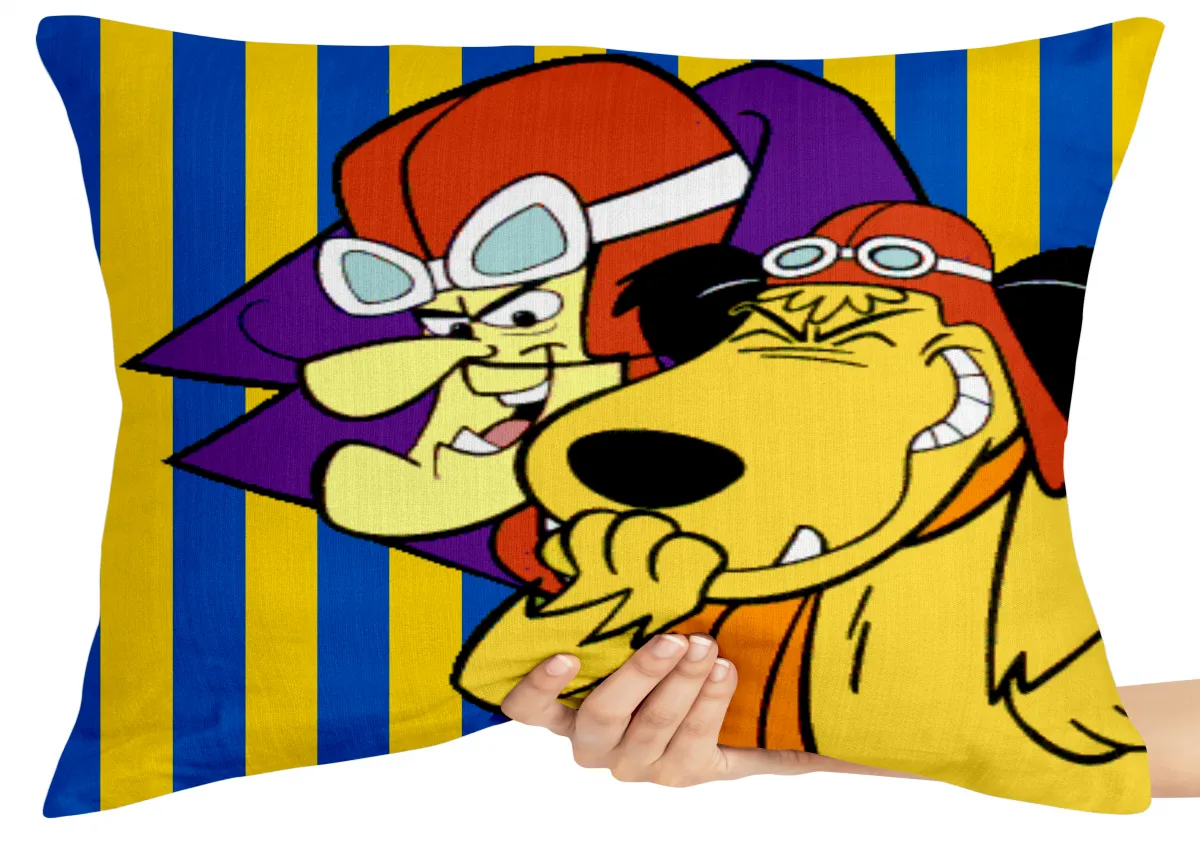 Almofada Gigante para sofá puff sala Dick Vigarista  Mutley rindo