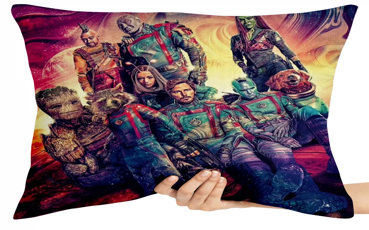 Almofada Gigante para sofá puff sala Guardiões da Galáxia Imagem