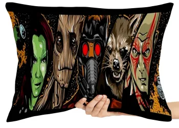 Almofada Gigante para sofá puff sala Guardiões da Galáxia marvel