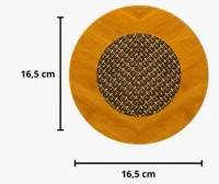 Descanso de Panela Redondo Apoio Protetor de Panelas Marinex  - Foto 4