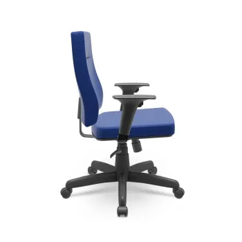 Poltrona Diretor  Izzi Mecanismo Relax Base Giratória com Braços Reguláveis - Foto 2