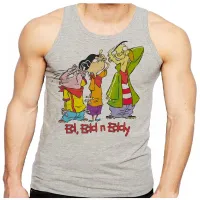 Camiseta Regata adulto ou infantil Du Dudu e Edu desenho engraçado - Foto 2