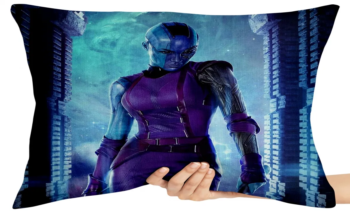 Almofada Gigante para sofá puff sala Nebulosa Guardiões Galaxia Imagem