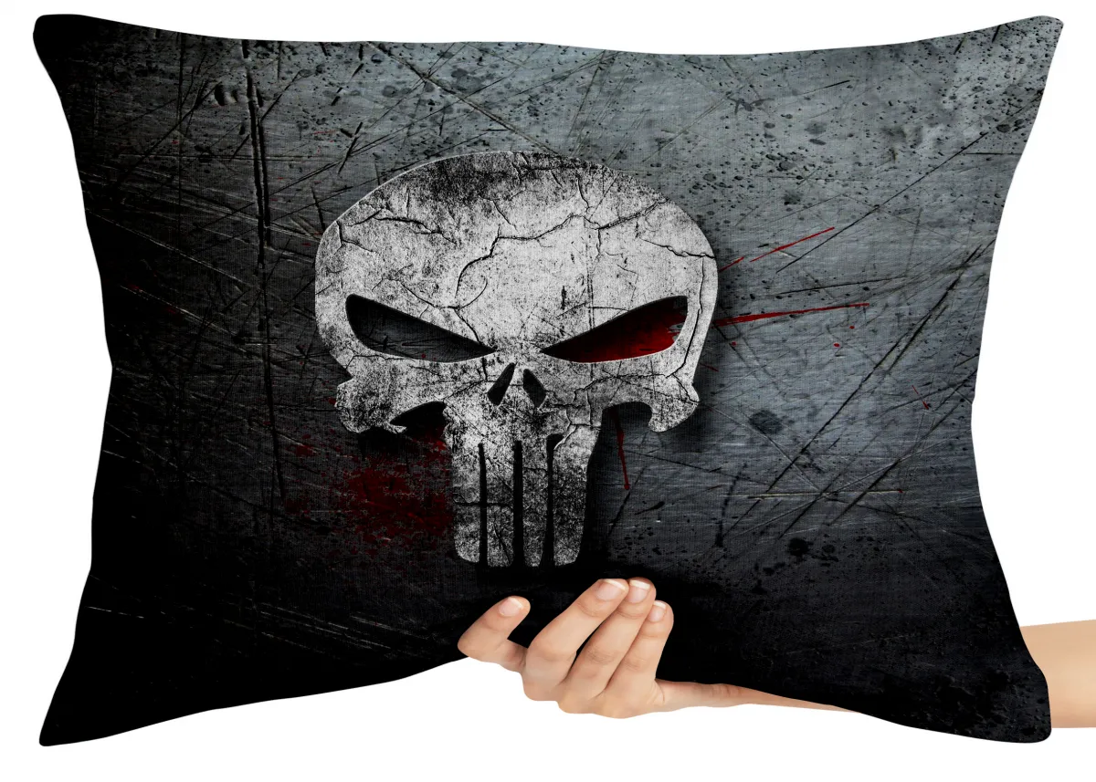 Almofada Gigante para sofá puff sala Justiceiro Punisher Imagem