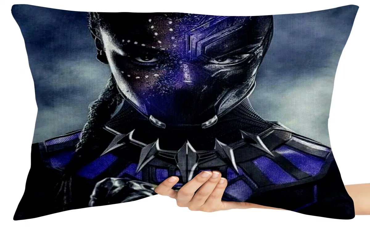 Almofada Gigante para sofá puff sala Pantera Negra Shuri