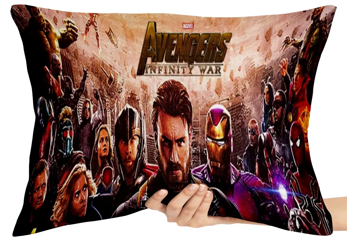Almofada Gigante para sofá puff sala Vingadores avengers