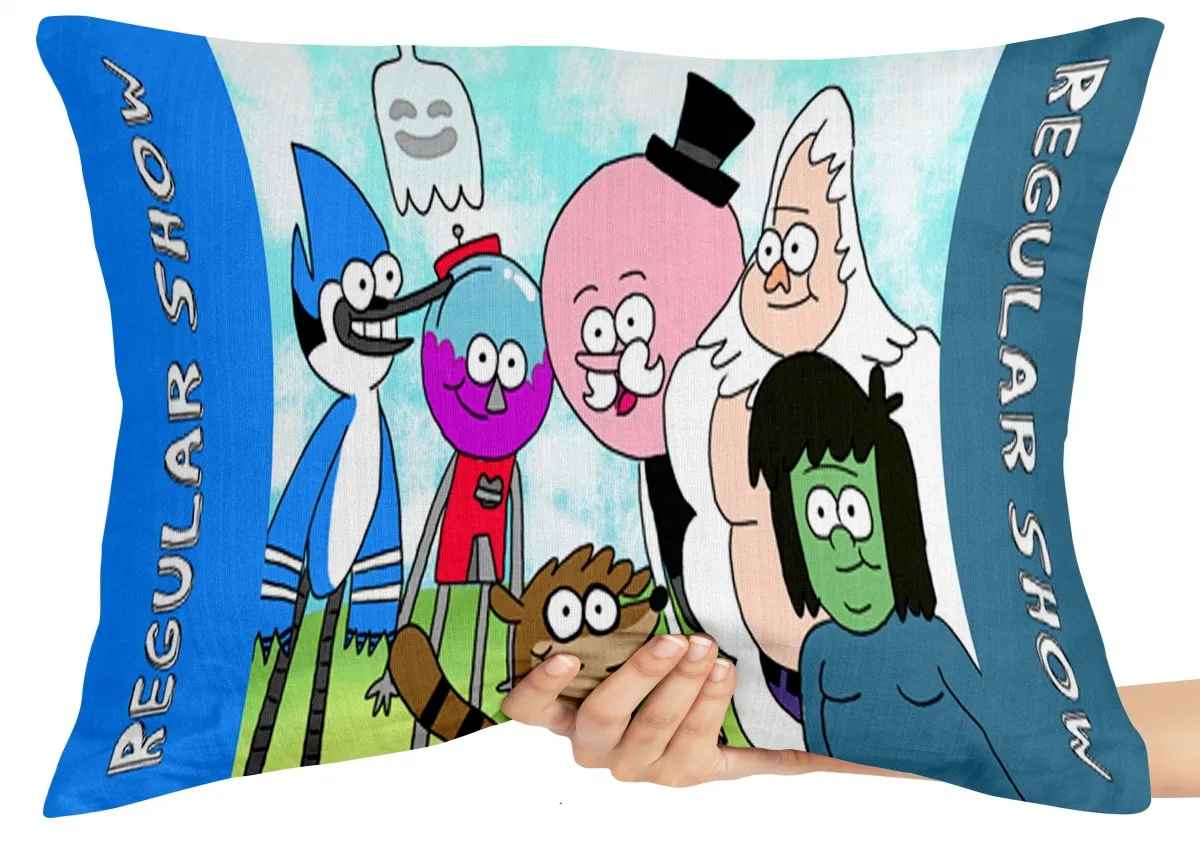 Almofada Gigante para sofá puff sala Apenas um show desenho cartoon Imagem