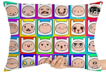 Almofada Gigante para sofá puff sala Finn Hora da Aventura