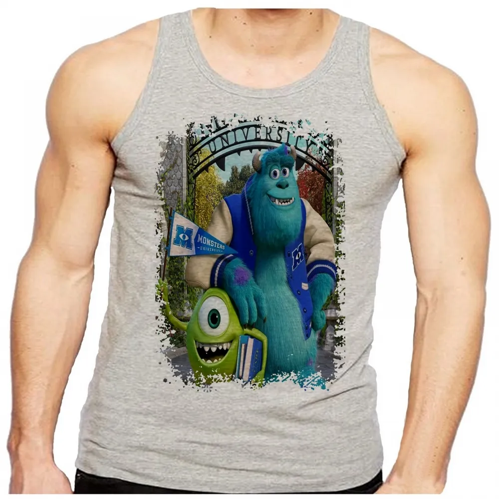 Camiseta Regata adulto ou infantil Monstros sa monstros desenho