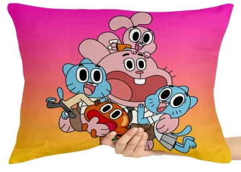 Almofada Gigante para sofá puff sala Gumball família desenho