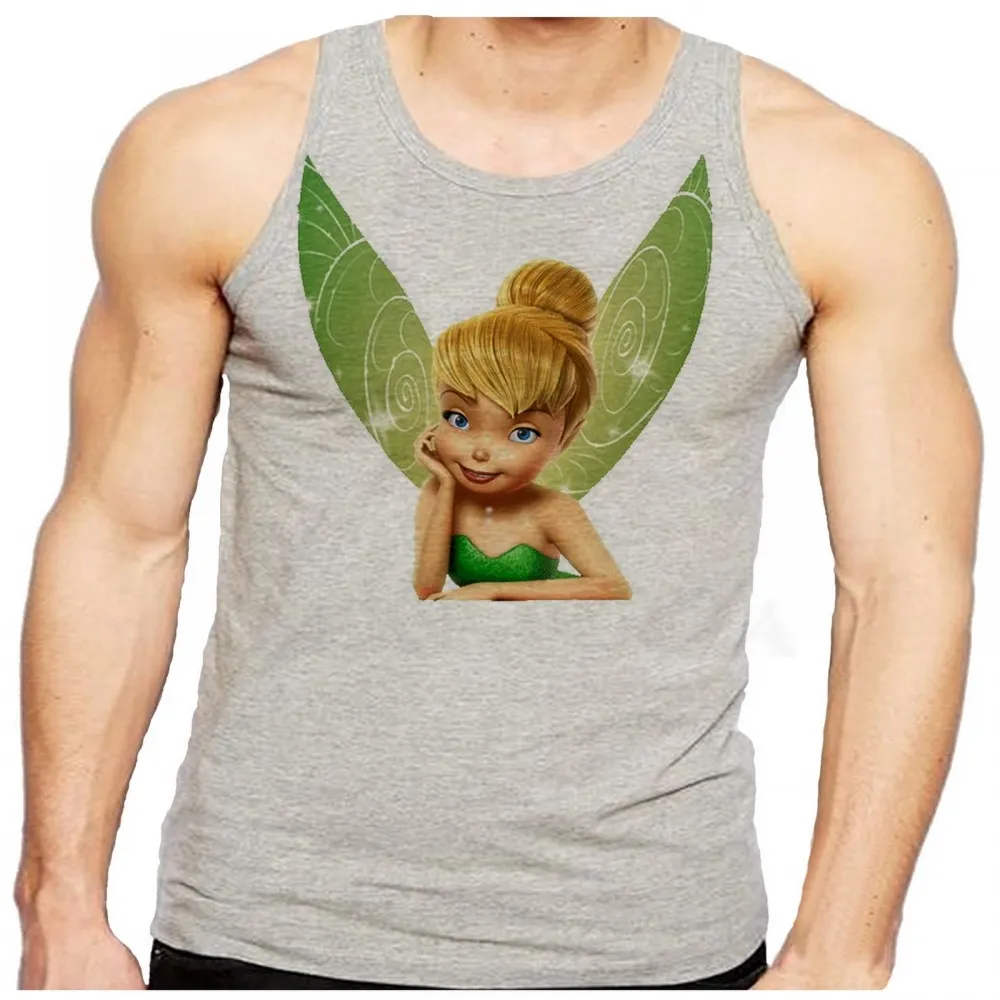 Camiseta Regata adulto ou infantil Sininho fada peter pan