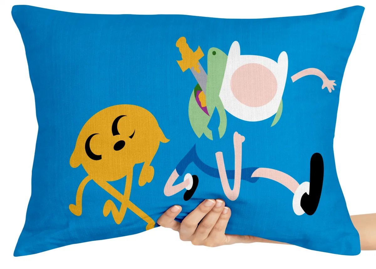 Almofada Gigante para sofá puff sala Hora da Aventura Imagem