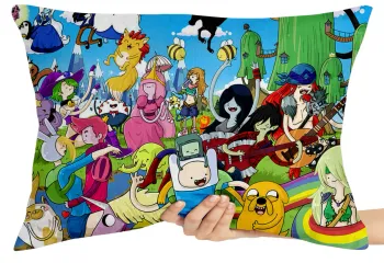 Almofada Gigante para sofá puff sala Hora da Aventura personagens