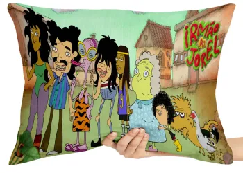 Almofada Gigante para sofá puff sala Irmão do Jorel família toda