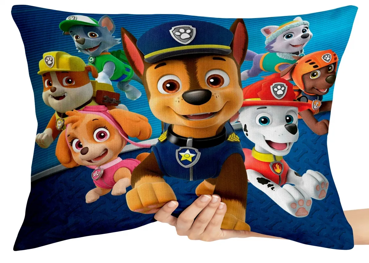 Almofada Gigante para sofá puff sala patrulha canina equipe Imagem