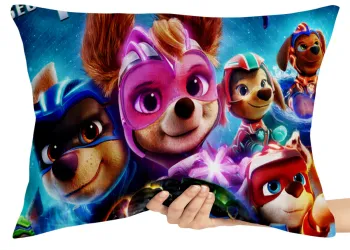 Almofada Gigante para sofá puff sala Patrulha Canina motorista