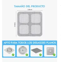 Filtro Adesivo Para Ralo De Banheiro Telinha  - Foto 3