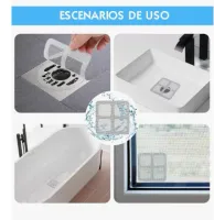 Filtro Adesivo Para Ralo De Banheiro Telinha  - Foto 8