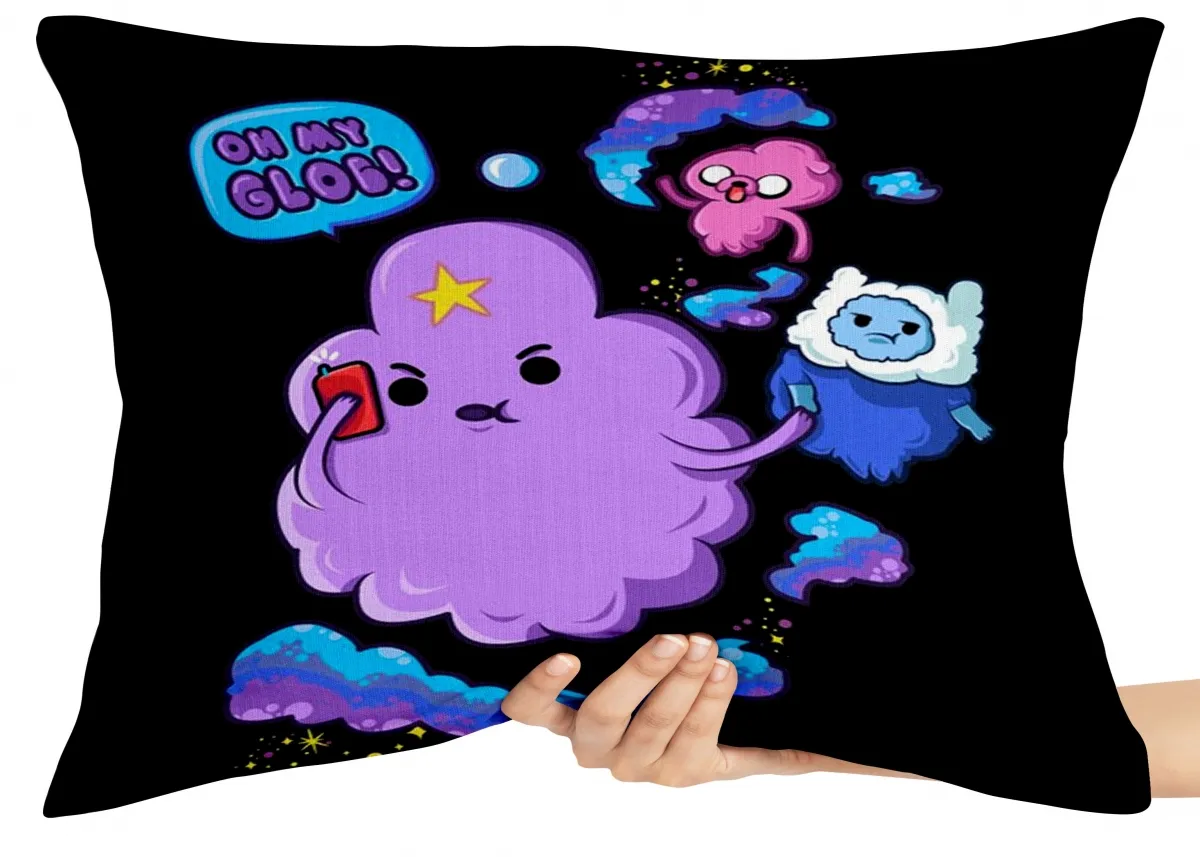 Almofada Gigante para sofá puff sala Princesa Caroço Finn Jake oh my glob