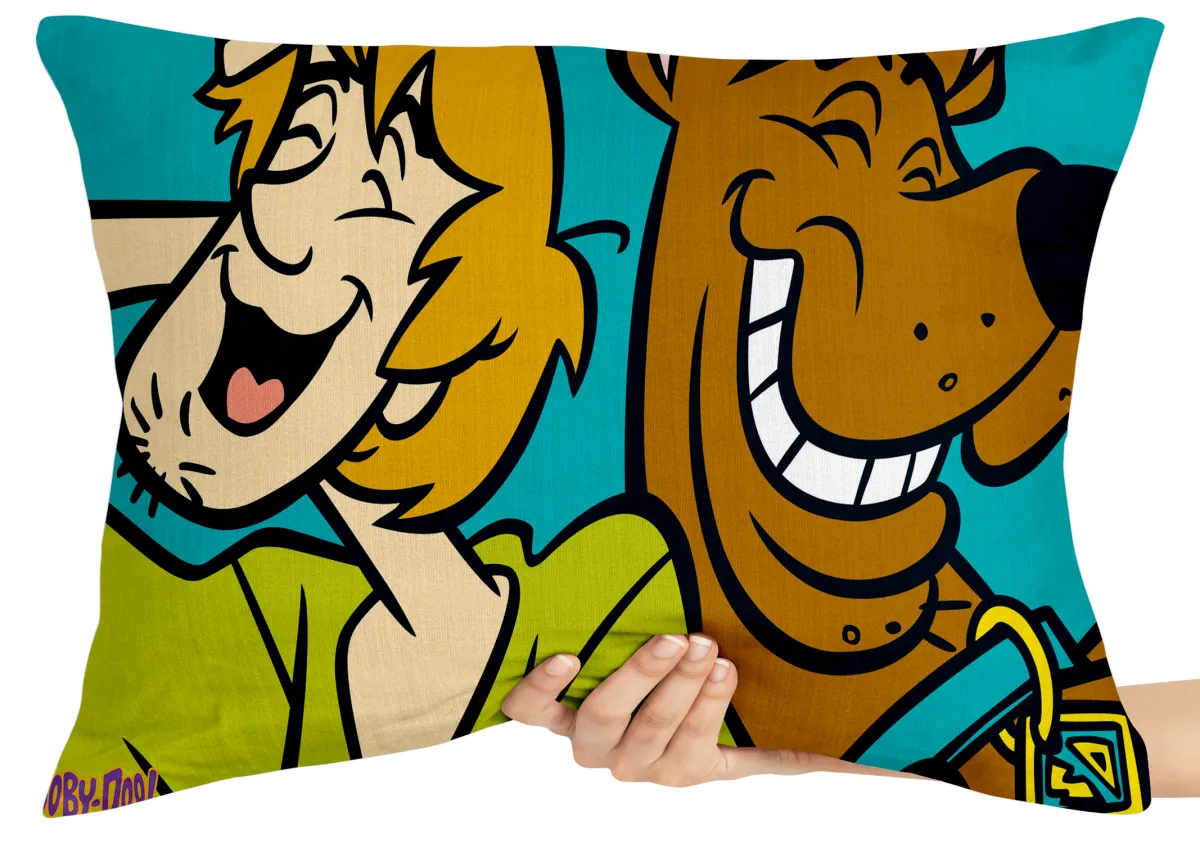 Almofada Gigante para sofá puff sala Scooby Doo e Salsicha